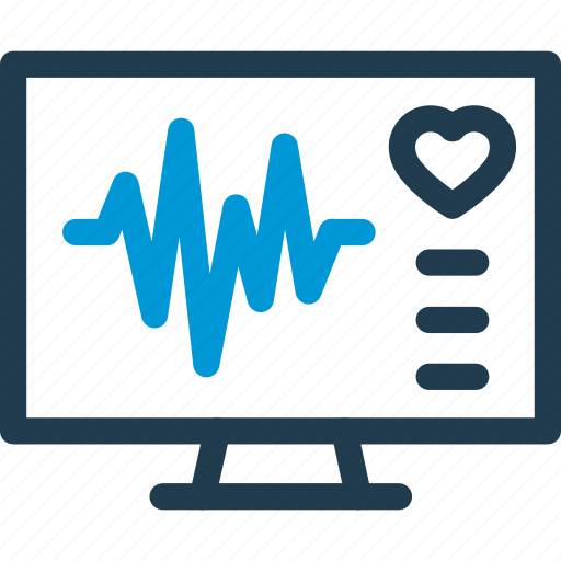 Heart, heartbeat, hospital, medical, monitor, pulse, scanner icon - Download on Iconfinder