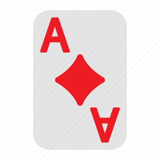 Ace of diamonds, playing cards, card game, gambling, game, casino, poker icon - Download on Iconfinder