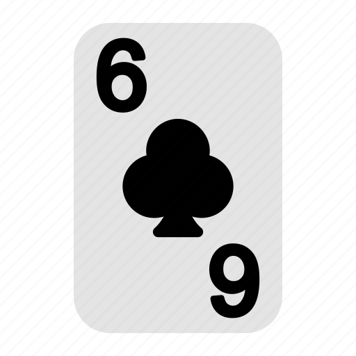 Six of clubs, playing cards, card game, gambling, game, casino, poker icon - Download on Iconfinder