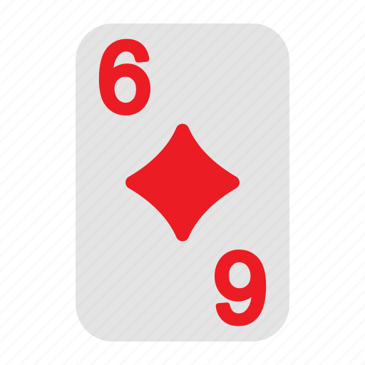 Six of diamonds, playing cards, card game, gambling, game, casino, poker icon - Download on Iconfinder