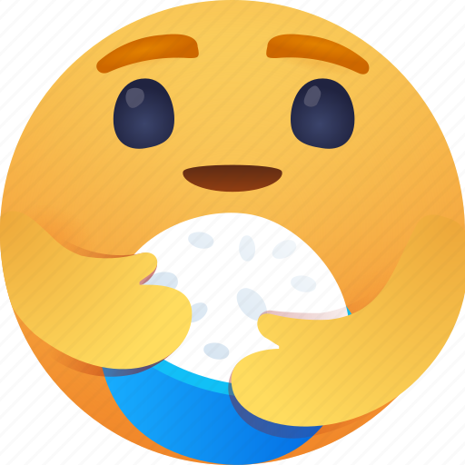 Care, emoji, with, rice, bowl icon - Download on Iconfinder
