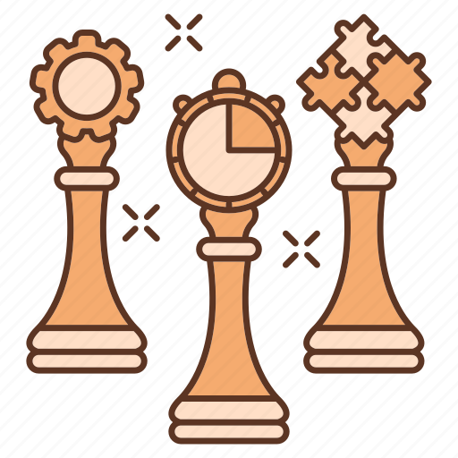 Advancement, business, career, chess, puzzle, team, thinking icon - Download on Iconfinder