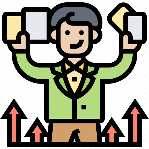 Career, management, opportunity, success, upward icon - Download on Iconfinder