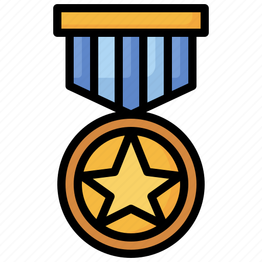 Medal, achievement, reward, prize, sports icon - Download on Iconfinder