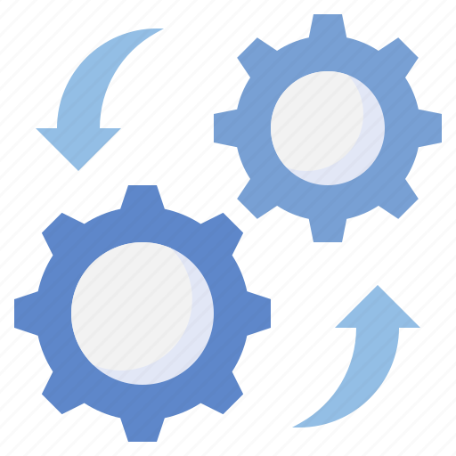 Gears, settings, set, up, metal, gear, configure icon - Download on Iconfinder