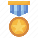 medal, achievement, reward, prize, sports