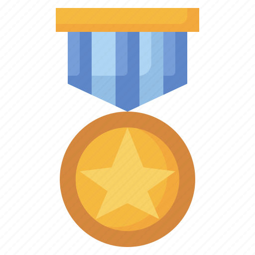 Medal, achievement, reward, prize, sports icon - Download on Iconfinder