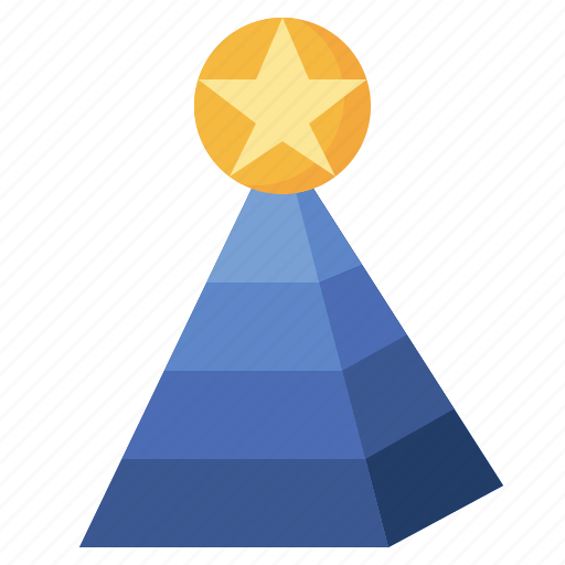 Pyramid, business, finance, arrow, up, growth icon - Download on Iconfinder