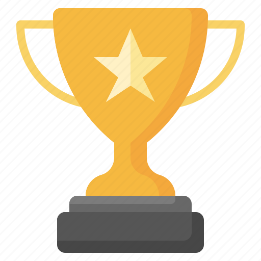 Trophy, first, place, 1st, ribbon, winner icon - Download on Iconfinder
