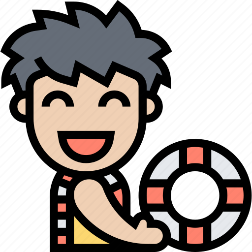 Lifeguard, rescue, safety, protection, beach icon - Download on Iconfinder