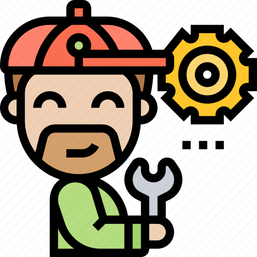 Mechanic, repair, technician, handyman, service icon - Download on Iconfinder