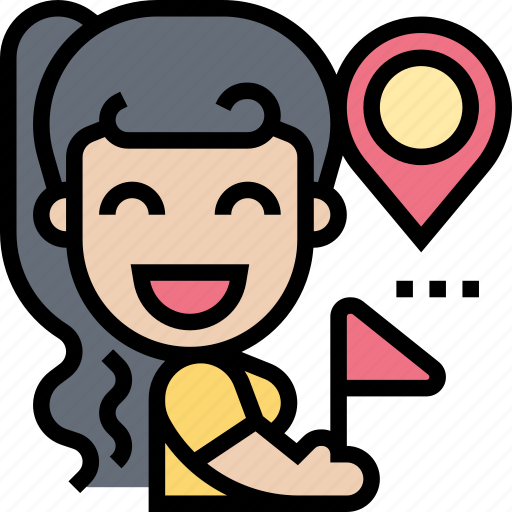 Guide, travel, tourism, trip, journey icon - Download on Iconfinder