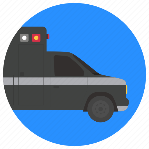 Patrol wagon, police carrier, police transport, police van, prisoner transport icon - Download on Iconfinder