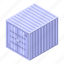 border, business, cargo, cartoon, container, cube, isometric 