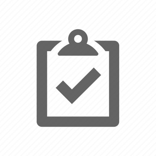 Check, checklist, clipboard, done, mark icon - Download on Iconfinder