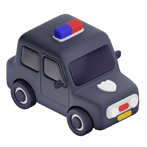Police, car, police car, 3d police car, 3d car, 3d cars, policeman 3D illustration - Download on Iconfinder