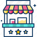 food, food stall, shop, stall, store