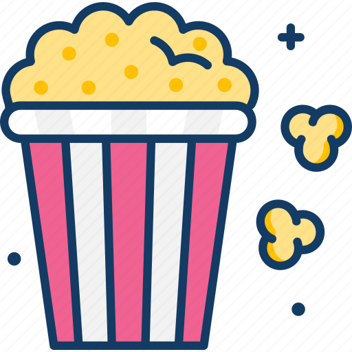 Cinema, entertainment, food, popcorn, snack icon - Download on Iconfinder