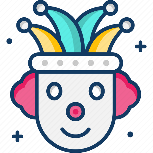 Carnival, circus, clown, fun, joker icon - Download on Iconfinder