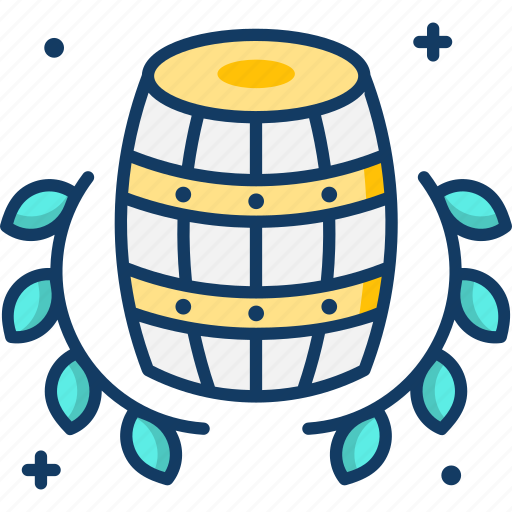 Barrel, cask, wine barrel, wine cask, wine storage icon - Download on Iconfinder