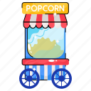 cinema, snack, corn, popcorn