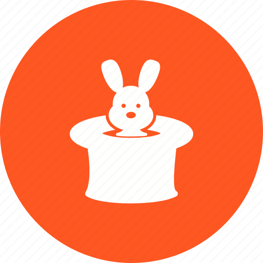 Bunny, circus, hat, magic, rabbit, show, trick icon - Download on Iconfinder