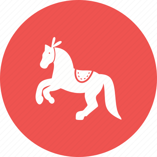 Circus, horse, perform, performance, show, standing, trainer icon - Download on Iconfinder