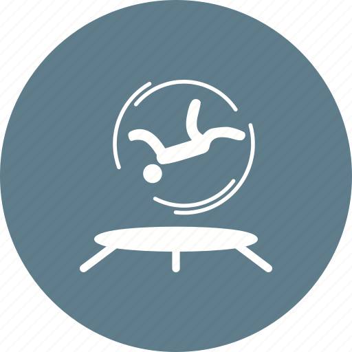Circus, funny, happy, jump, jumping, person, trampoline icon - Download on Iconfinder