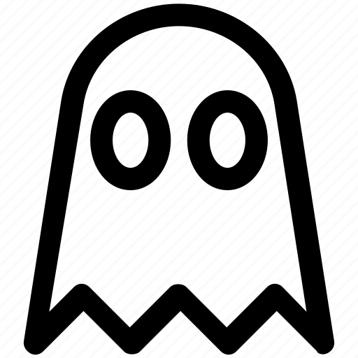 .svg, creepy, dreadful, ghost, halloween, pac man, spooky icon - Download on Iconfinder
