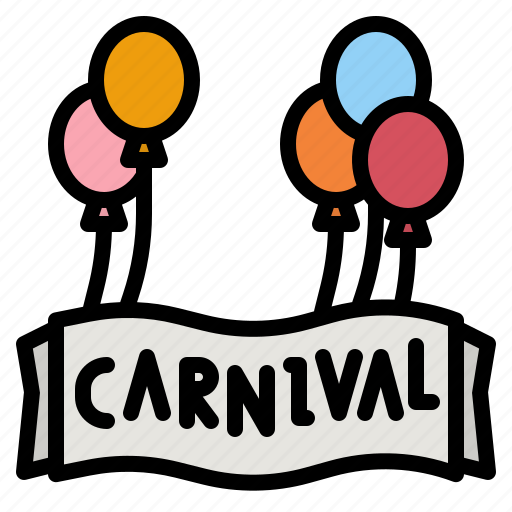 Balloon, celebration, decoration, name, entertainment icon - Download on Iconfinder