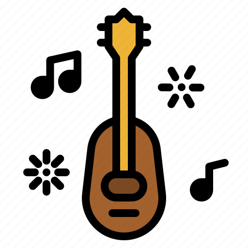 Guitar, acoustic, music, musical, instrument icon - Download on Iconfinder