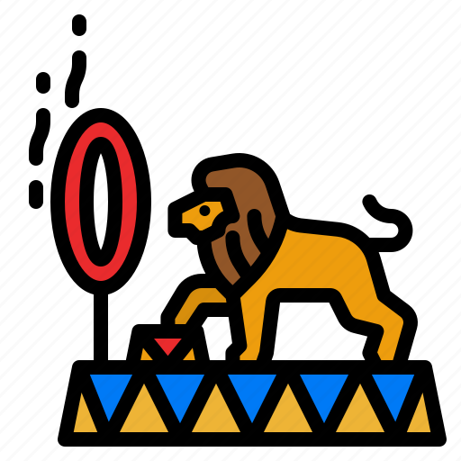 Lion, animals, zoo, kingdom, wild icon - Download on Iconfinder