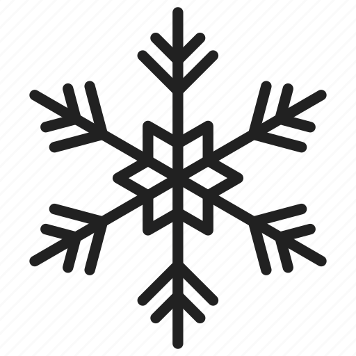 Snowflake, snowfall, ice, winter icon - Download on Iconfinder