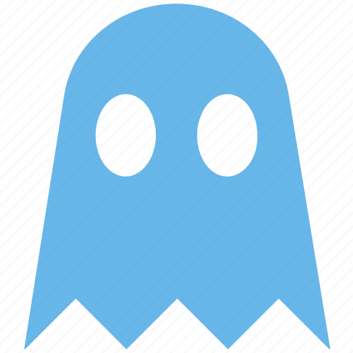 Creepy, dreadful, ghost, halloween, pac man, spooky icon - Download on Iconfinder