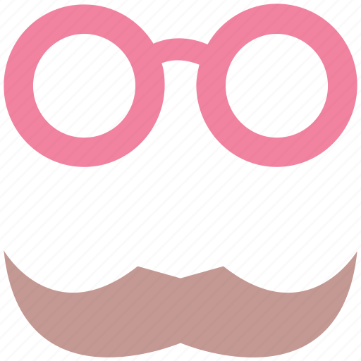 Fun, funny, glasses, glasses and mustaches, glasses with mustaches, mustaches icon - Download on Iconfinder