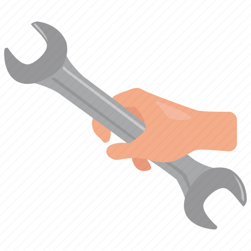 Wrench, tool, spanner, double, sided, repair icon - Download on Iconfinder