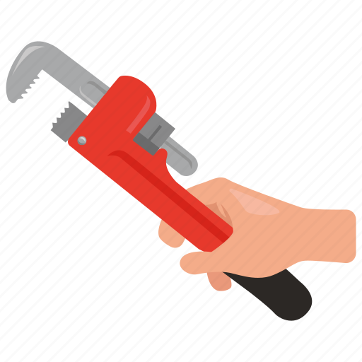 Pipe wrench, tool, plumber, fix, wrench, adjustable icon - Download on Iconfinder