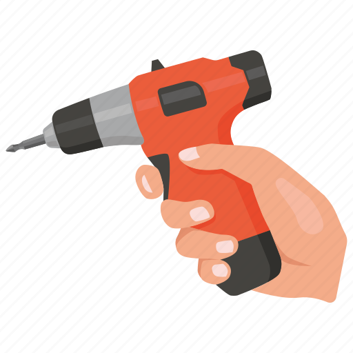 Electric screwdriver, tool, power, screwdriver, electric icon - Download on Iconfinder