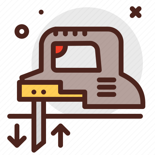 Construction, crafting, industry, jig, saw, skill icon - Download on Iconfinder