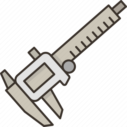Caliper, measurement, scale, precision, engineering icon - Download on Iconfinder