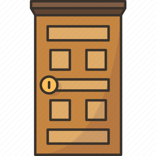 Door, house, gate, entrance, architecture icon - Download on Iconfinder