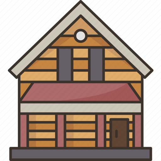 House, wood, lodge, building, country icon - Download on Iconfinder