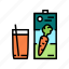 juice, carrot, healthy, drink, vitamin, juicy 