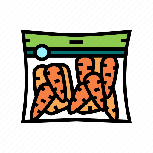 Package, carrot, vitamin, juicy, vegetable, salad icon - Download on Iconfinder