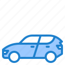 car, vehicle, hatchback, automobile, transportation