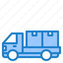 truck, car, delivery, transportation, shipping