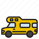 campervan, car, vehicle, transportation, van