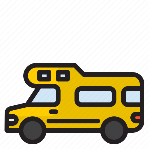 Campervan, car, vehicle, transportation, van icon - Download on Iconfinder