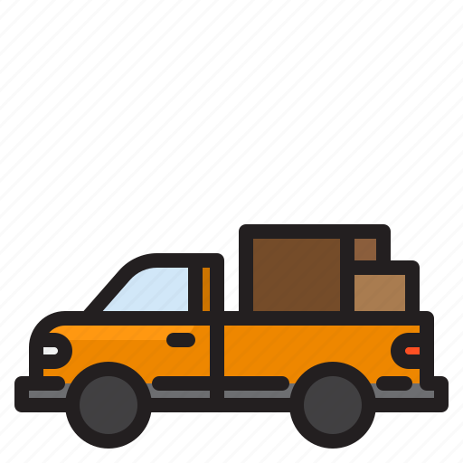 Car, transportation, pickup, truck, automobile, vehicle icon - Download on Iconfinder