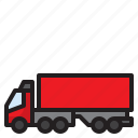 truck, car, vehicle, transportation, cargo